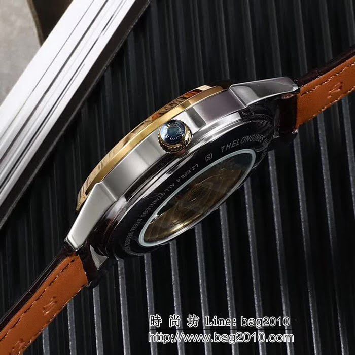 LONGINES浪琴 高級定制 全自動機械男士腕表 WSS1879